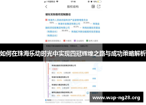 如何在珠海乐动时光中实现四冠辉煌之路与成功策略解析 如何在珠海乐动时光中实现四冠辉煌之路与成功策略解析